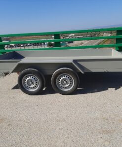 Plataforma de 300x160 doble eje y freno
