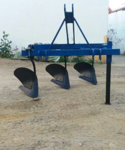Arado de vertederas de 3 palas minitractor