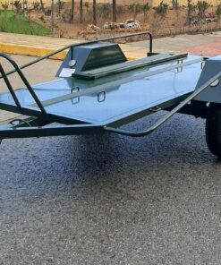 Remolque plataforma de 1 moto