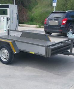 Plataforma de 300x160 doble eje de 1000KG